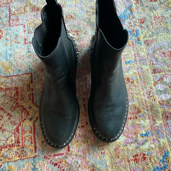 Sam Edelman Dover Chelsea Boots Studded Black 6.5 - Picture 7 of 7